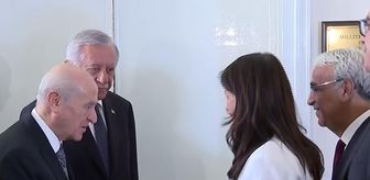DEM Parti'den MHP lideri Devlet Bahçeli'ye ziyaret
