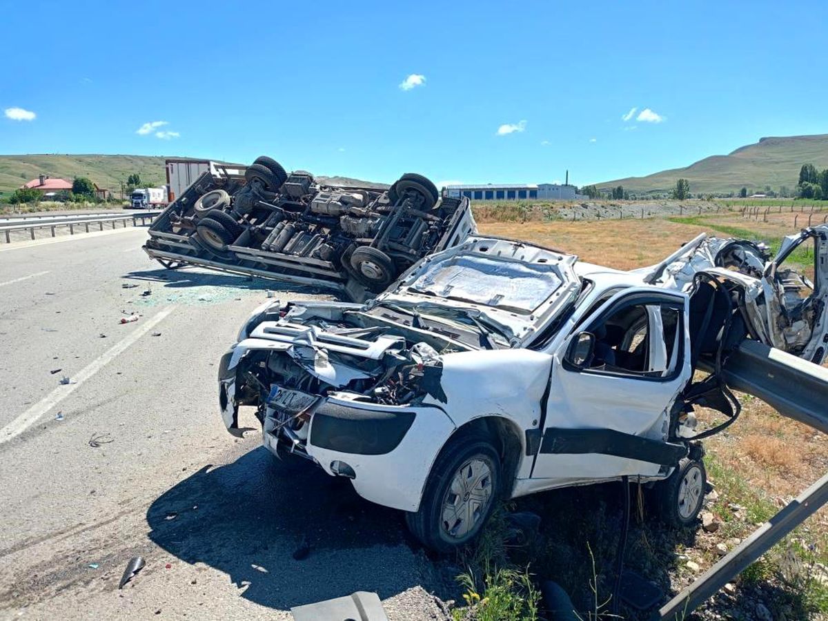 Erzurum kent merkezinde altı ayda 745 ölümlü-yaralamalı trafik kazası