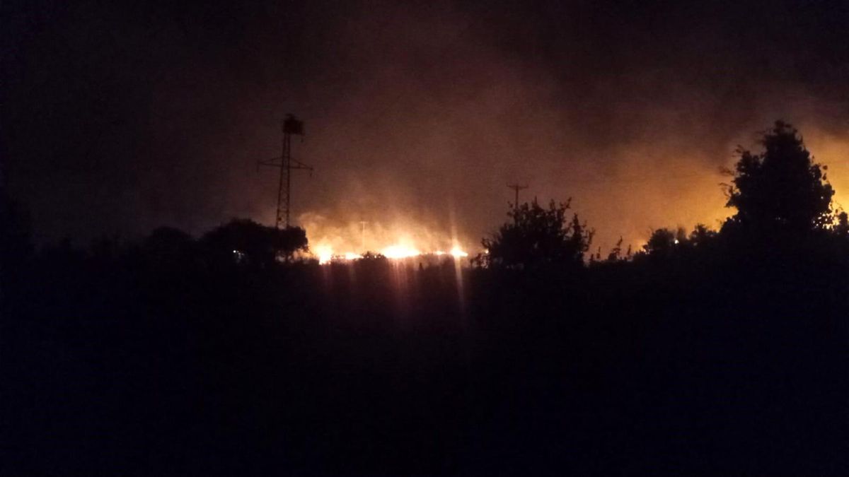 Ankara'nın Güdül ilçesinde otluk alanda çıkan yangın söndürüldü.