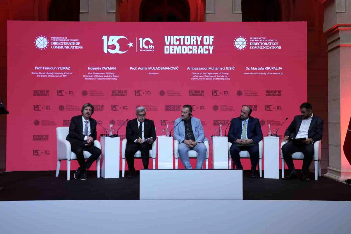 15 Temmuz'un 10. yılı Saraybosna'da panel ile anıldı
