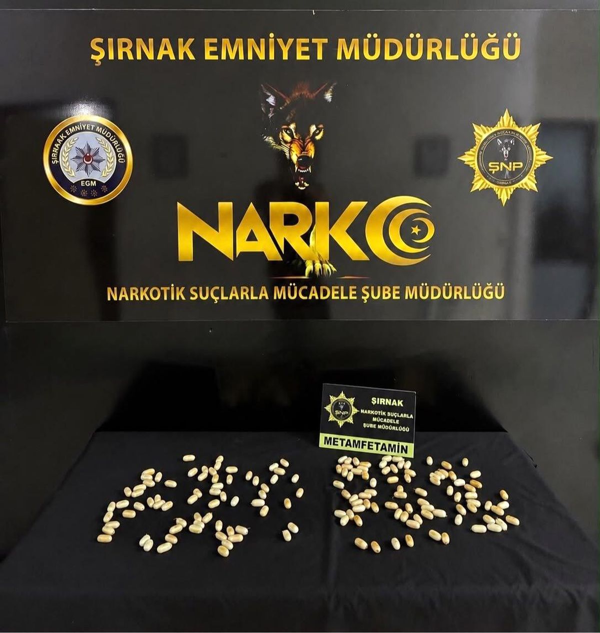 İranlı iki kişi 151 parça halinde yuttukları 939,26 gram metamfetaminle yakalandı
