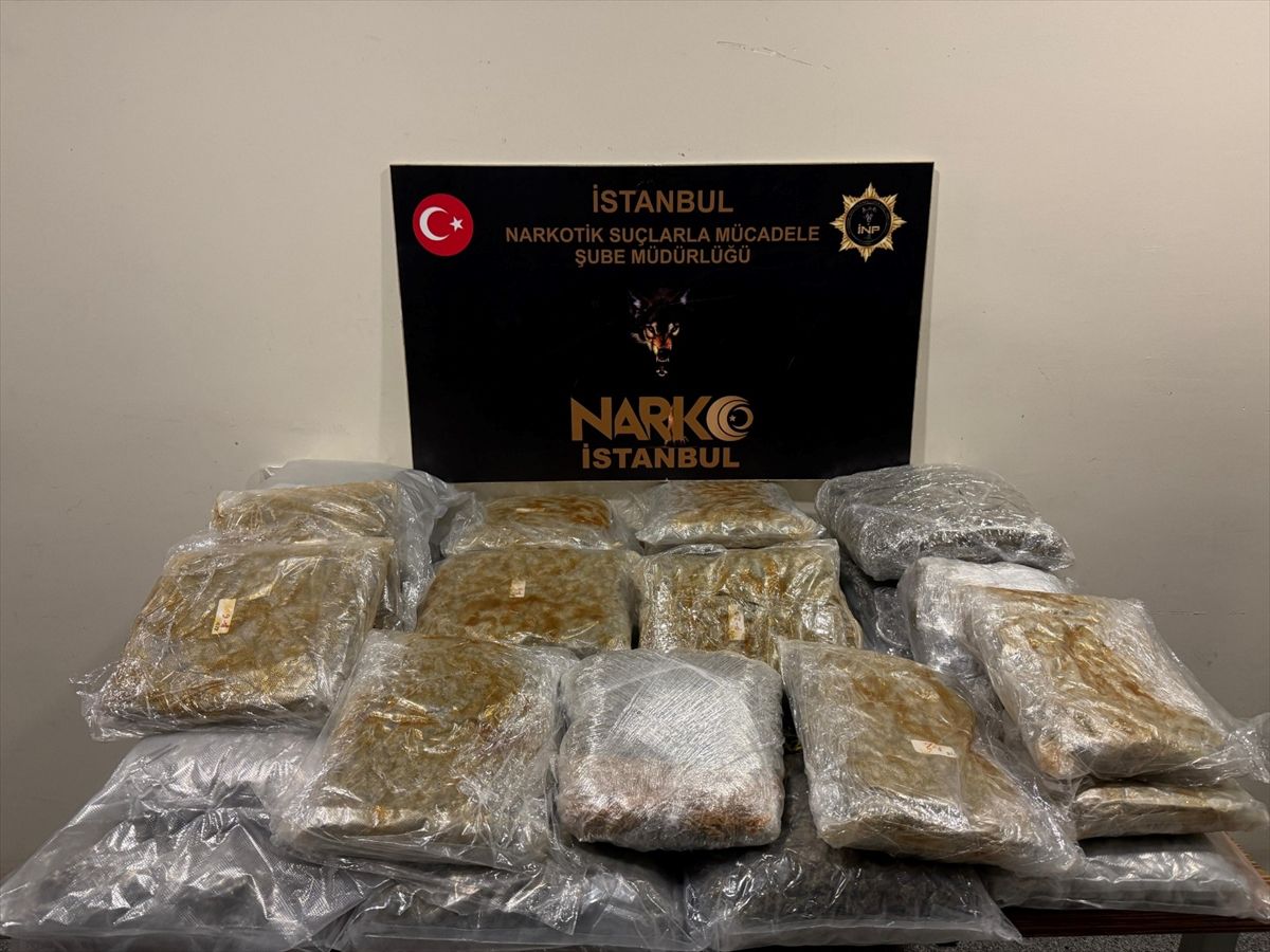 İstanbul'da uyuşturucu operasyonunda 4 şüpheli yakalandı