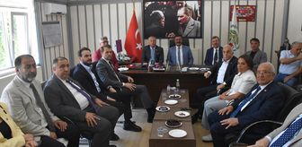 İYİ Parti Genel Merkez Heyeti Afyonkarahisar'da programlara katıldı
