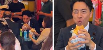 Japonya Savunma Bakanı Koizumi'den İstanbul'da 'uskumru sandviç' paylaşımı
