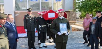 Kars'ta vefat eden Kıbrıs gazisi son yolculuğuna uğurlandı