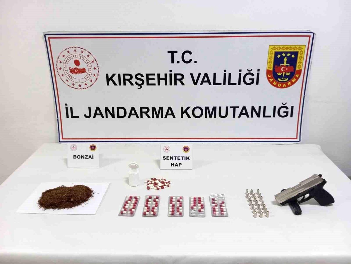 Kırşehir'de uyuşturucu operasyonu