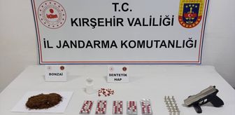 Kırşehir'de uyuşturucu operasyonunda 1 zanlı yakalandı