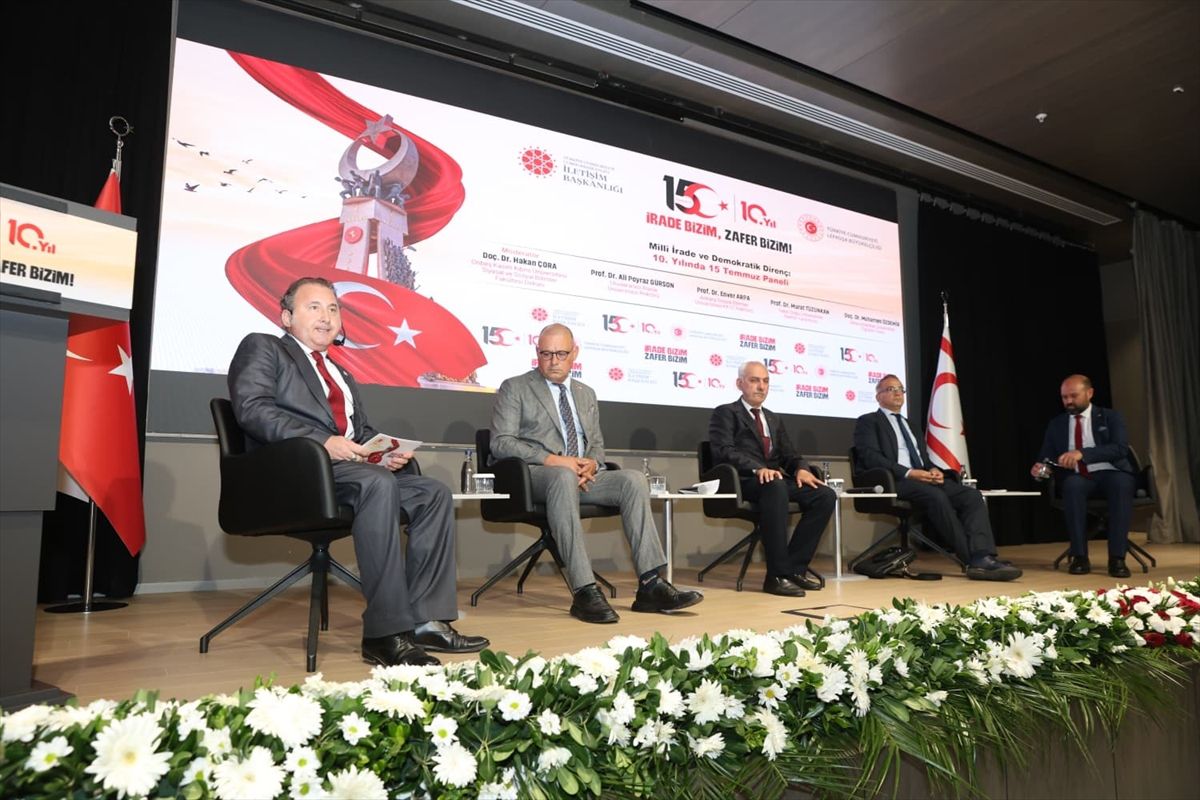 KKTC'de 15 Temmuz'un 10. Yılı Paneli