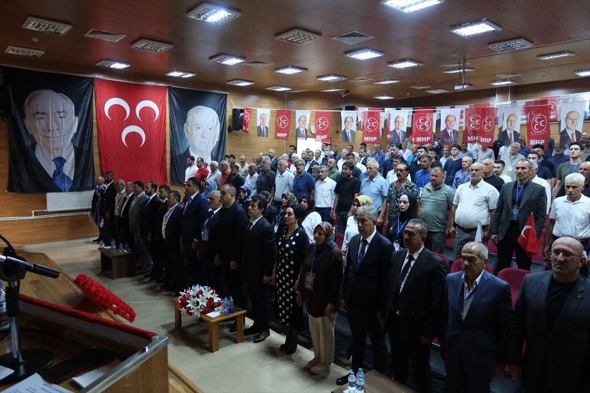 MHP İspir İlçe Başkanlığı Olağan Kongresi yapıldı