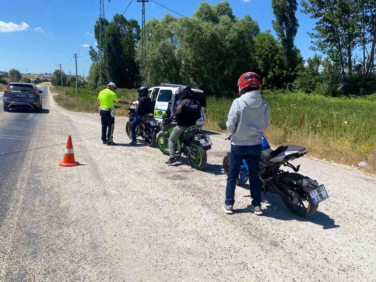 Motosiklet ve elektrikli bisikletlere sıkı denetim
