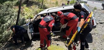 Muğla'daki trafik kazasında 2 kişi yaralandı