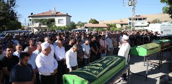 Nevşehir'de trafik kazasında ölen anne ve iki oğlunun cenazeleri Kayseri'de toprağa verildi