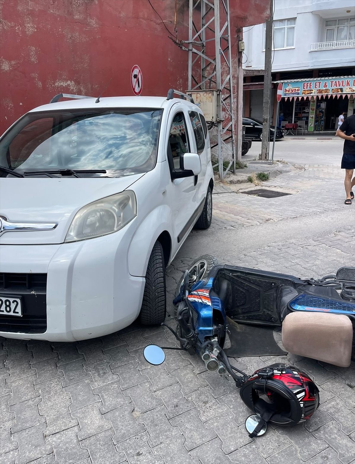 Osmaniye'de motosiklet kazası: 1 yaralı