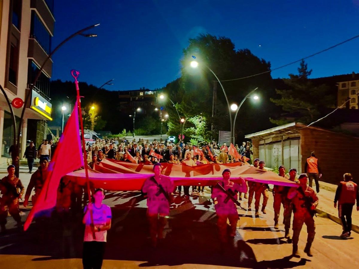 Refahiye'de 15 Temmuz Anma Programı Düzenlendi