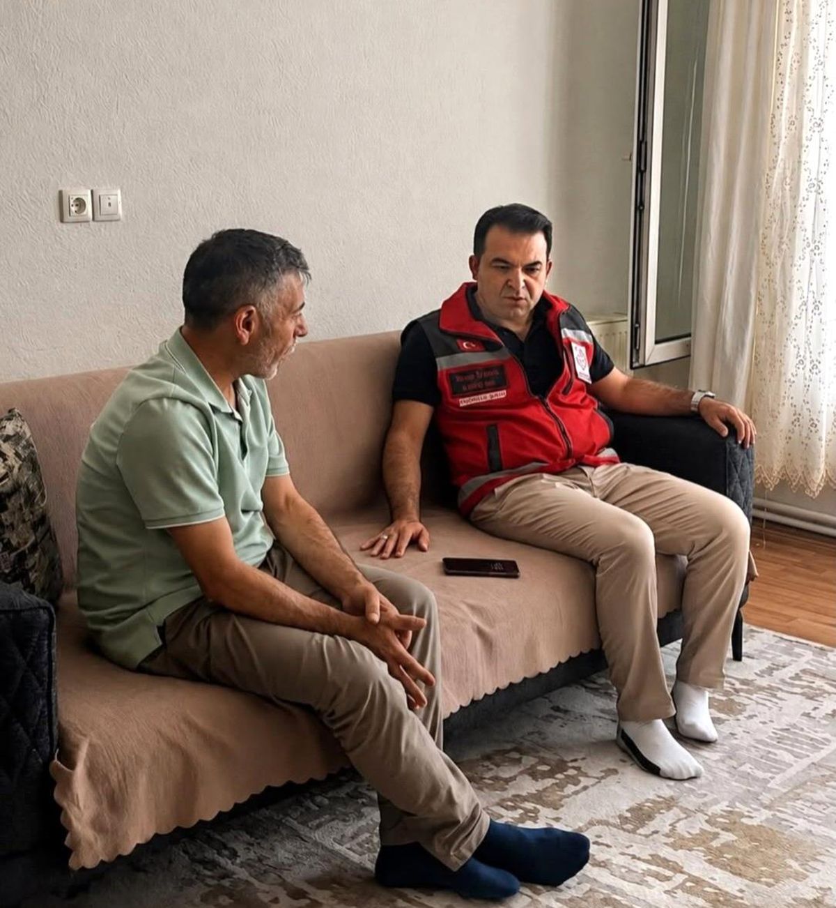 Şehit ailesine vefa ziyareti
