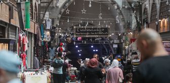 Suriye'de savaşın yaralarını saran tarihi Osmanlı Kapalı Çarşısı yeniden hayat buluyor