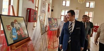 Tekirdağ'da 15 Temmuz sergileri açıldı