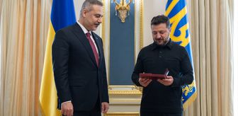 Ukrayna Devlet Başkanı Zelenskiy, Dışişleri Bakanı Fidan'a 'İkinci Derece Liyakat Nişanı'nı tevcih etti