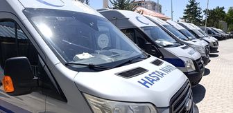 Van'da hasta nakil araçları yenilendi