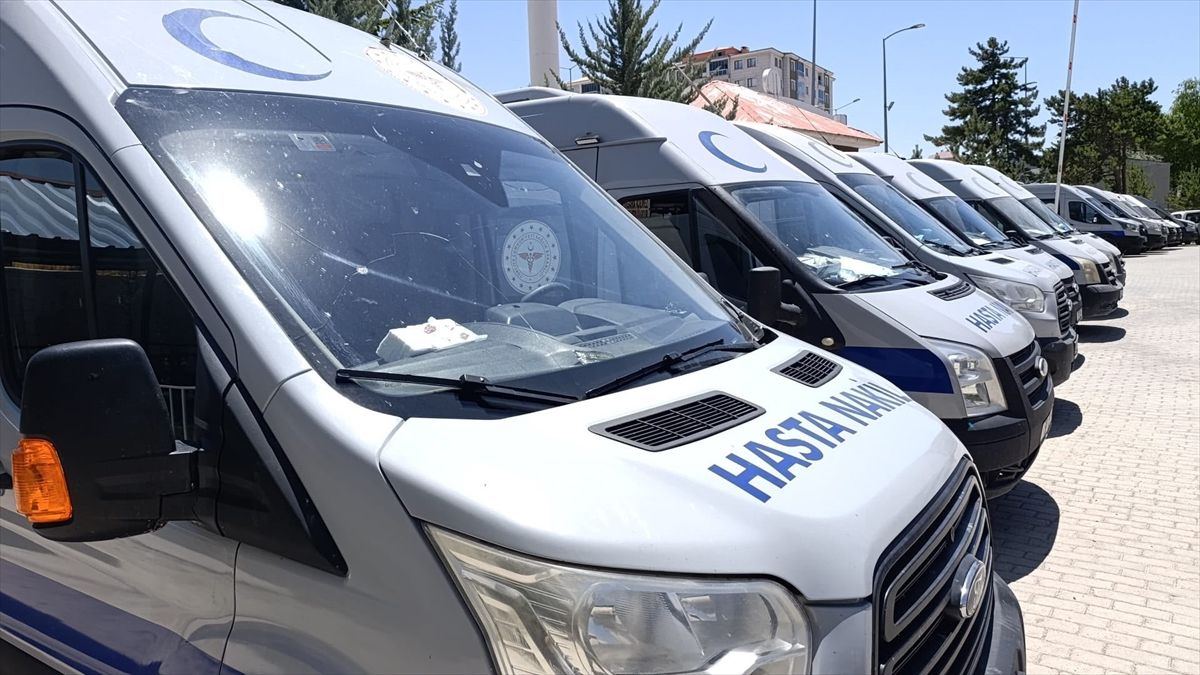Van'da hasta nakil araçları yenilendi