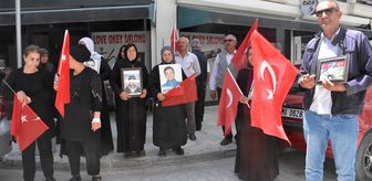 Vanlı aileler DEM Parti İl Başkanlığı önündeki eylemlerini sürdürdü