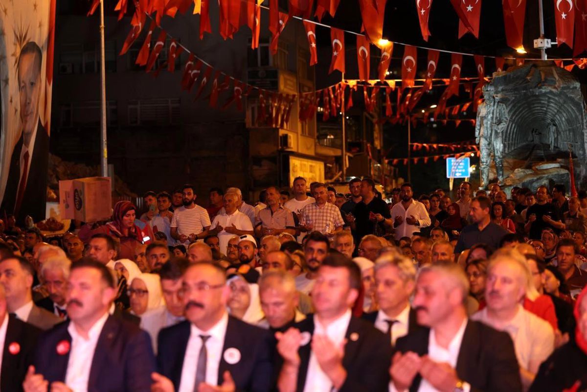 Zonguldak'ta 15 Temmuz Anma Töreni