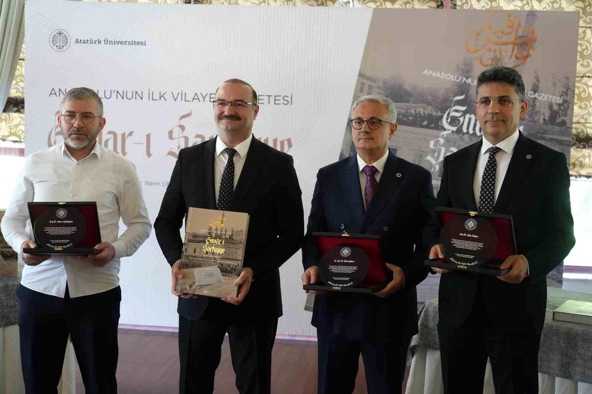 Anadolu basınının kilometre taşlarından 'Envâr-ı Şarkiyye' gazetesi yeniden gün yüzüne çıkarıldı