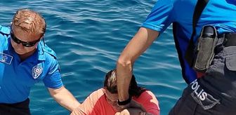 Yüzerken Sürüklenen Kadın Kurtarıldı