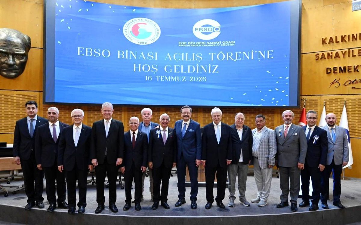 Başkan Maraş, EBSO'nun yeni hizmet binasının açılışına katıldı