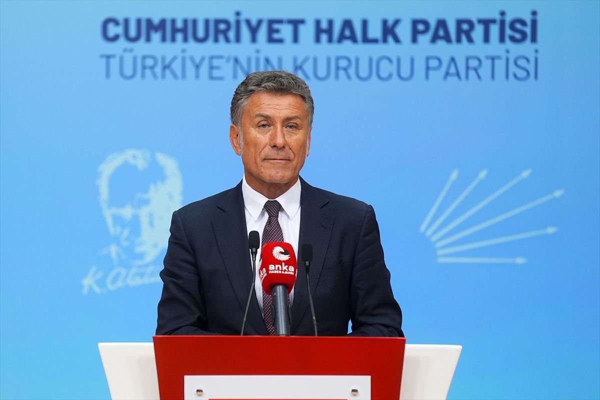 CHP Genel Başkan Yardımcısı Sarıbal, basın toplantısı düzenledi Açıklaması