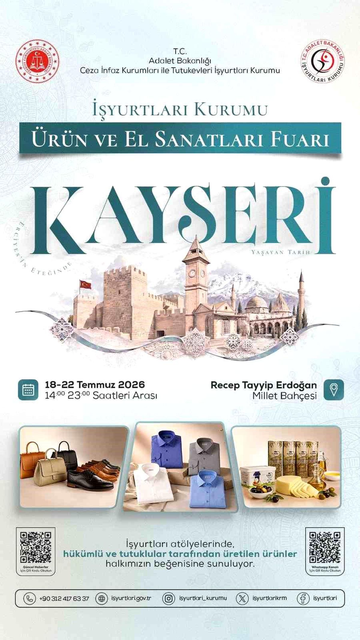Kayseri'de İlk Kez: Ceza İnfaz Kurumları El Sanatları Fuarı