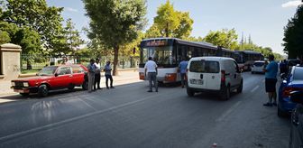 Eskişehir'de belediye otobüsünün çarptığı çocuk yaralandı