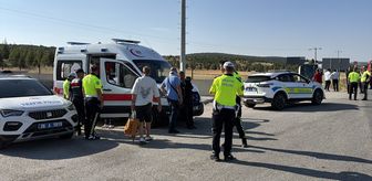 Eskişehir'de yolcu otobüsü şarampole devrildi