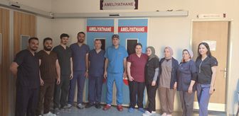 Gaziantep'te bir hastanın rahminden 2,5 kilogramlık miyom çıkarıldı