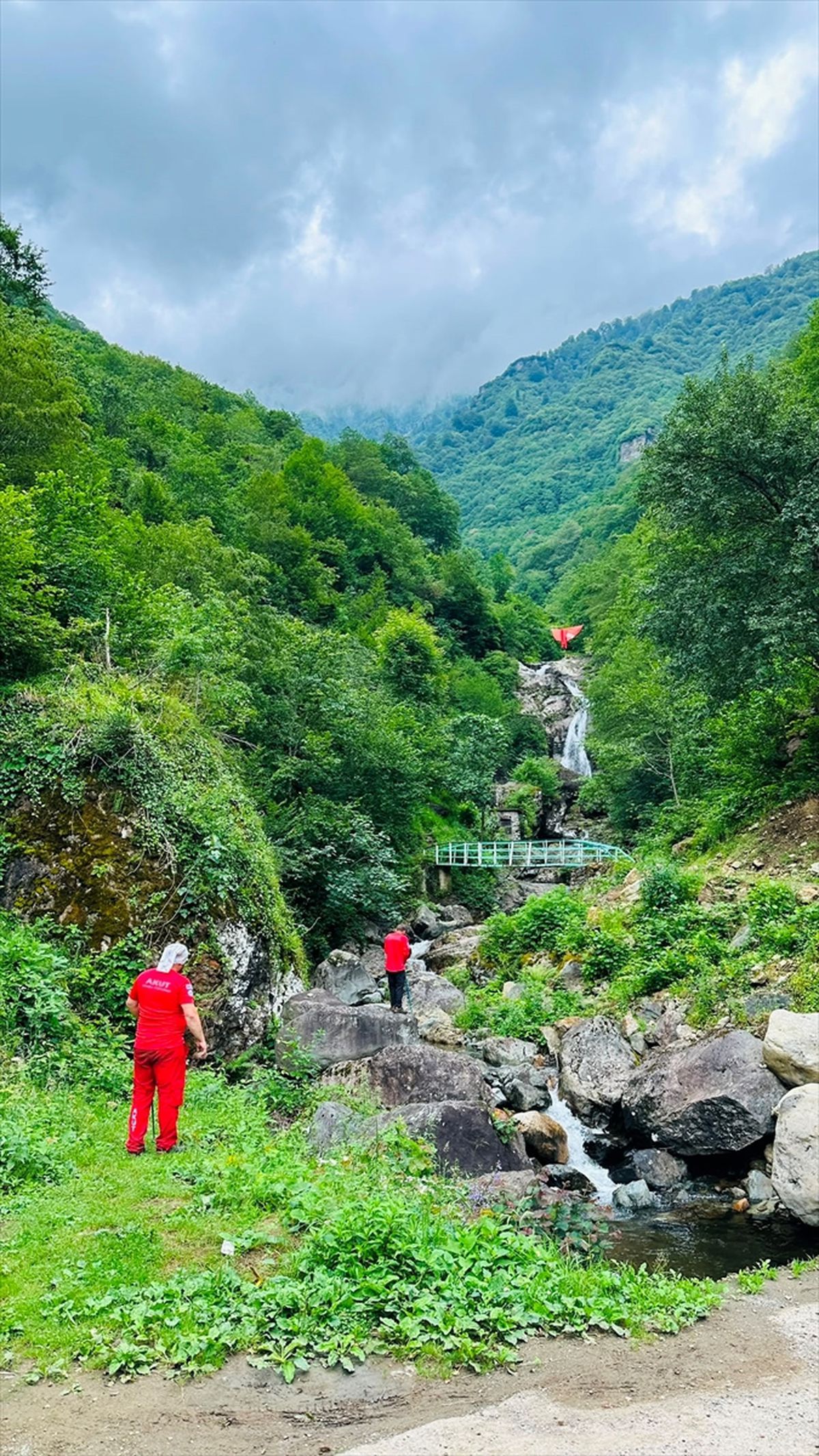 Giresun'da kaybolan 96 yaşındaki kişiyi arama çalışmaları sürüyor