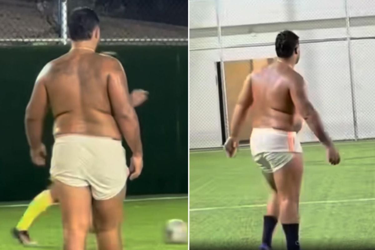 Halı sahada görüntülenen Lvbel C5'in son hali dikkat çekti