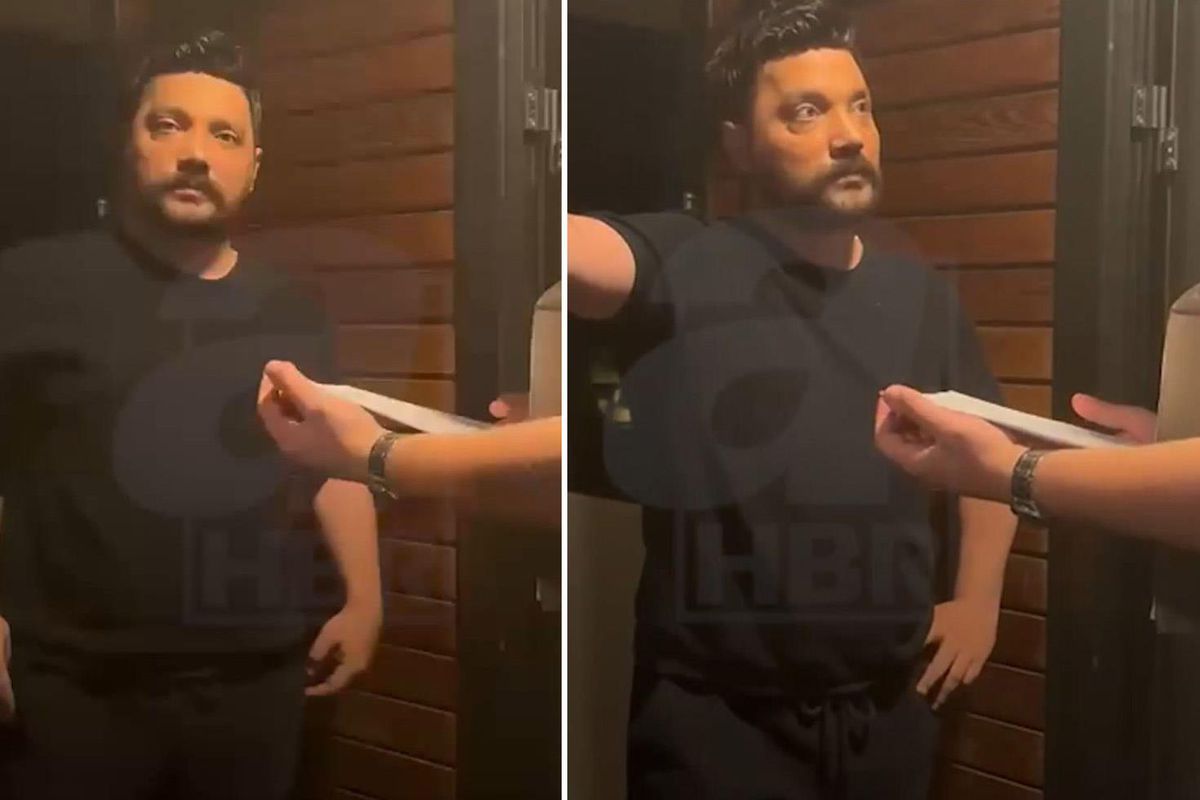 Oğuzhan Uğur'un polislerle karşılaştığı an görüntülendi