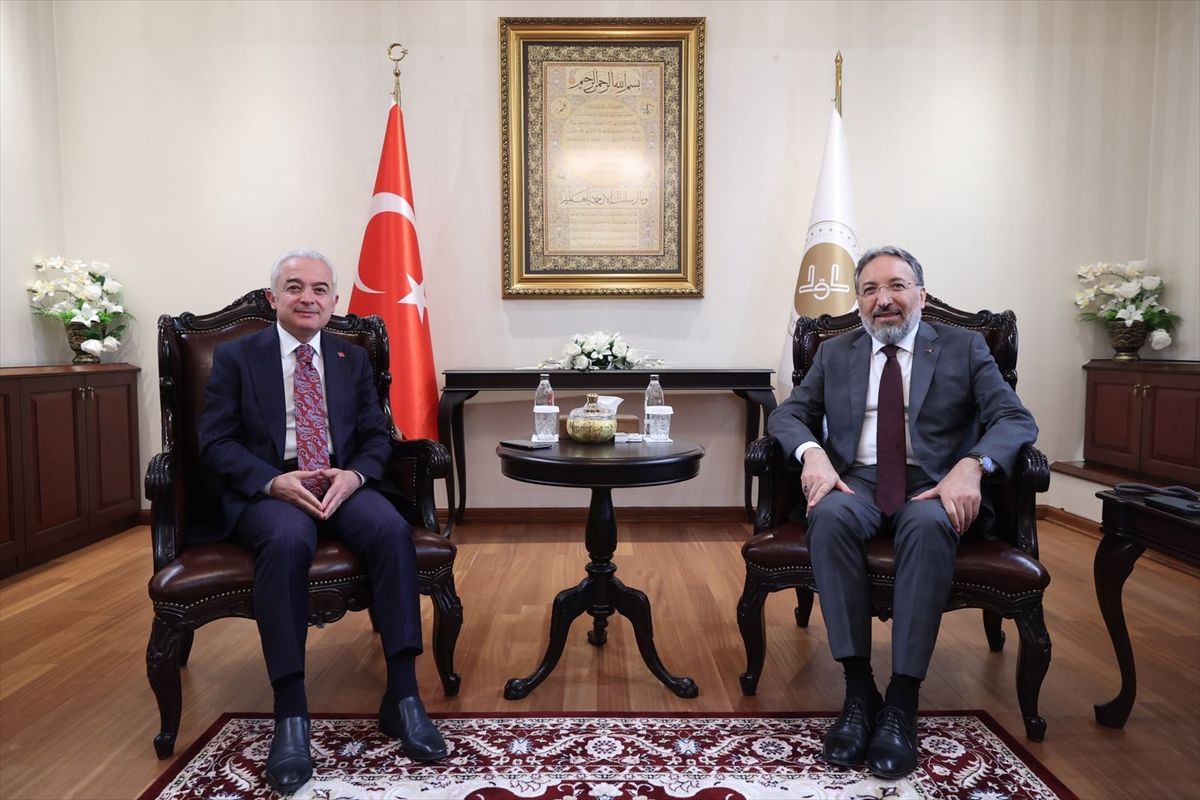 Kırklareli Valisi Turan'dan Diyanet İşleri Başkanı Arpaguş'a ziyaret