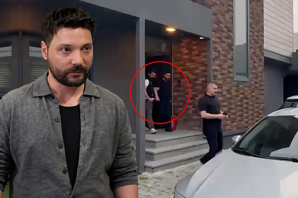 Oğuzhan Uğur'u yatağından kaldırdılar! İşte evinden alındığı anlar