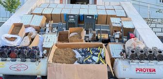 Sakarya'da 1050 kilogram kıyılmış tütün ele geçirildi