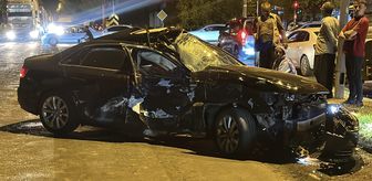 Şanlıurfa'da tırla otomobilin çarpıştığı kazada 1 kişi yaralandı