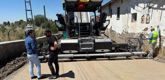 Sorgun'da köy yollarında bakım ve asfalt çalışmaları sürüyor
