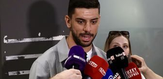 Trabzonspor'un transfer görüşmelerinde bulunduğu futbolcu Cenk Özkacar kente geldi