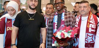Trabzonspor'un yeni transferlerinden Sidny Lopes Cabral, Trabzon'a geldi