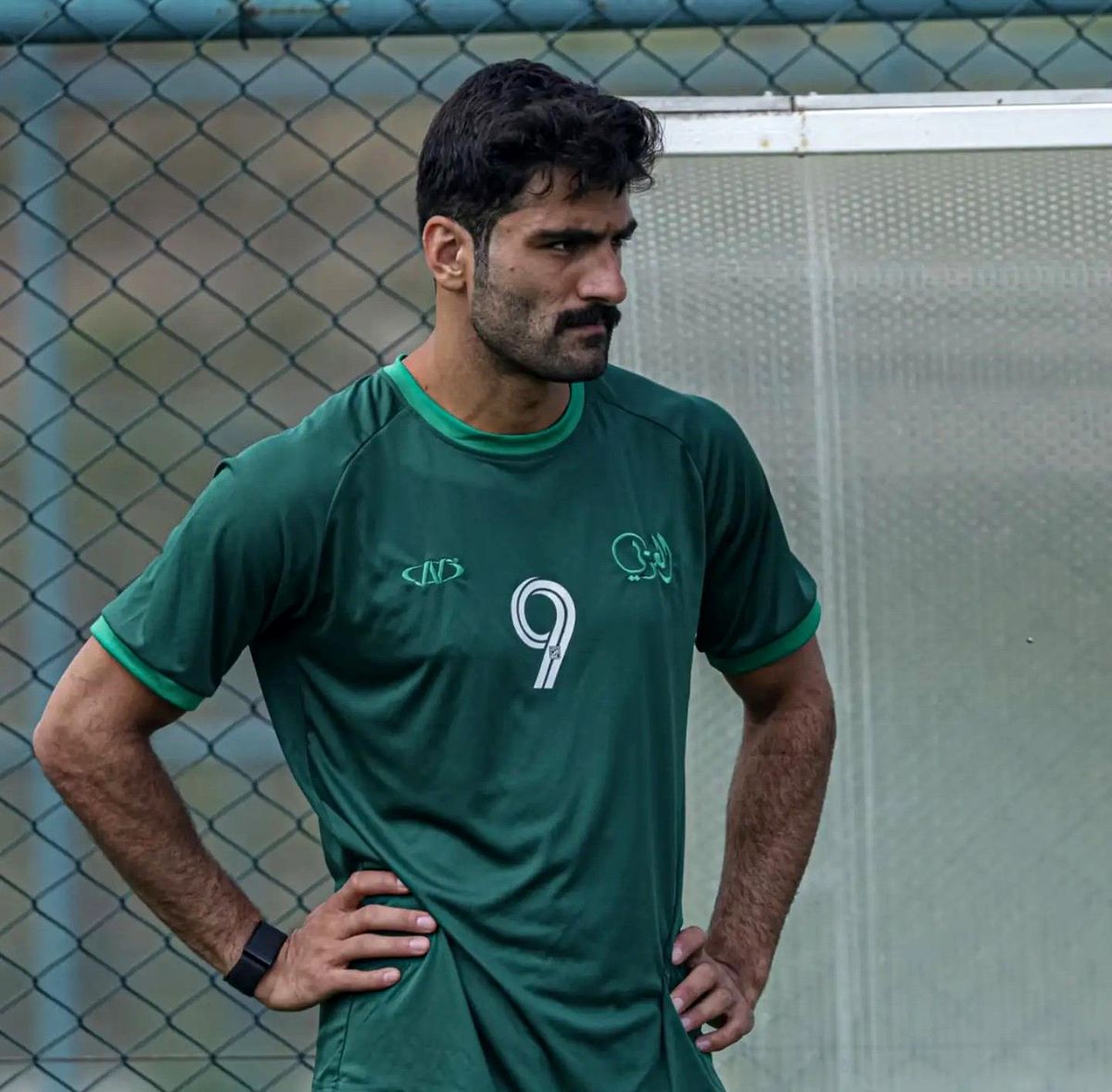 Kuveytli futbol takımı Al Arabi SC, Erzurum Palandöken'de antrenman yaparken