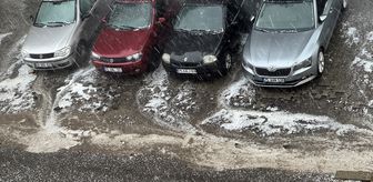 Ardahan'da sağanak ve dolu etkili oldu