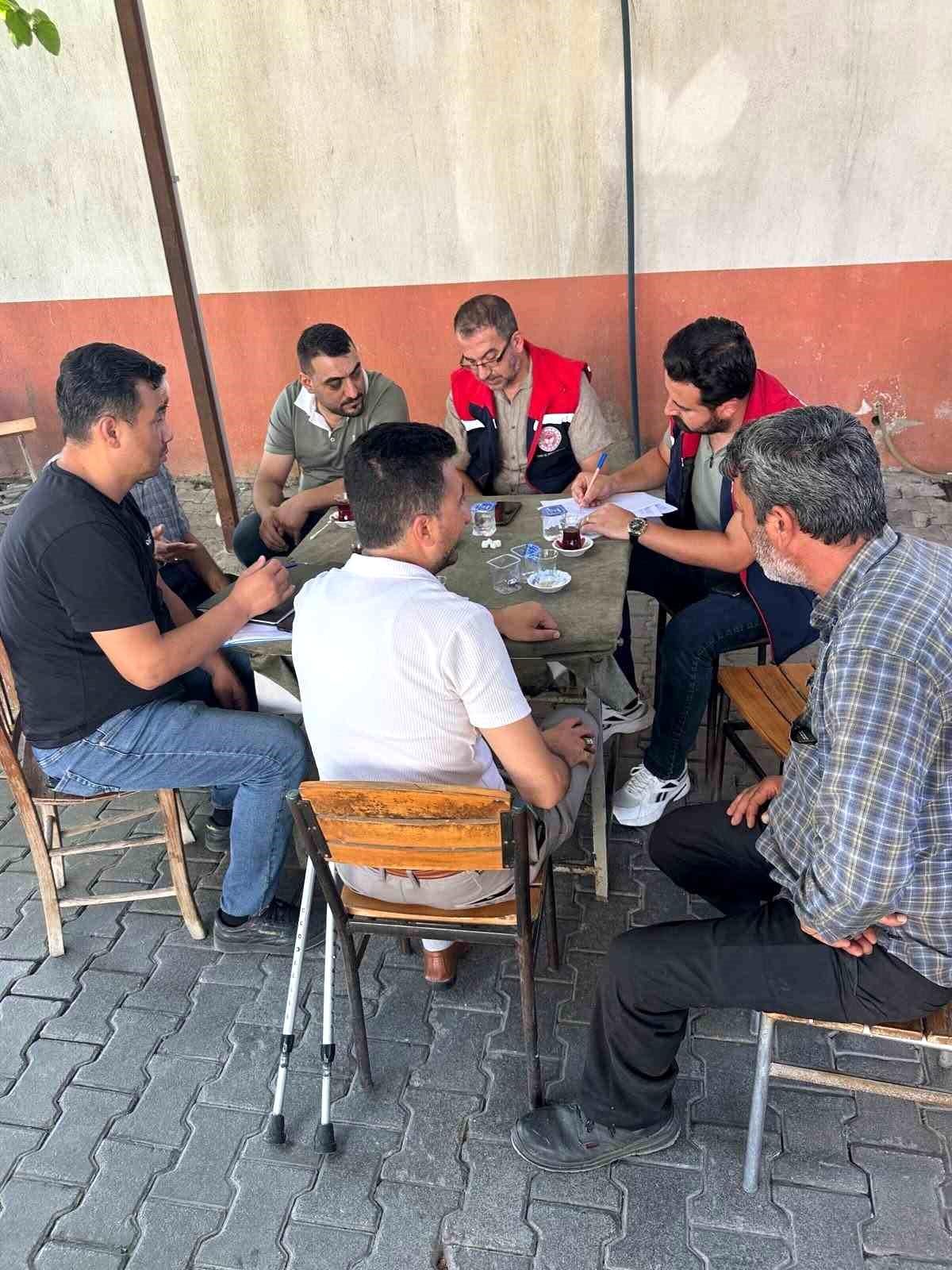 Aydın'ın 17 ilçesinde üreticiler ile bir araya gelindi