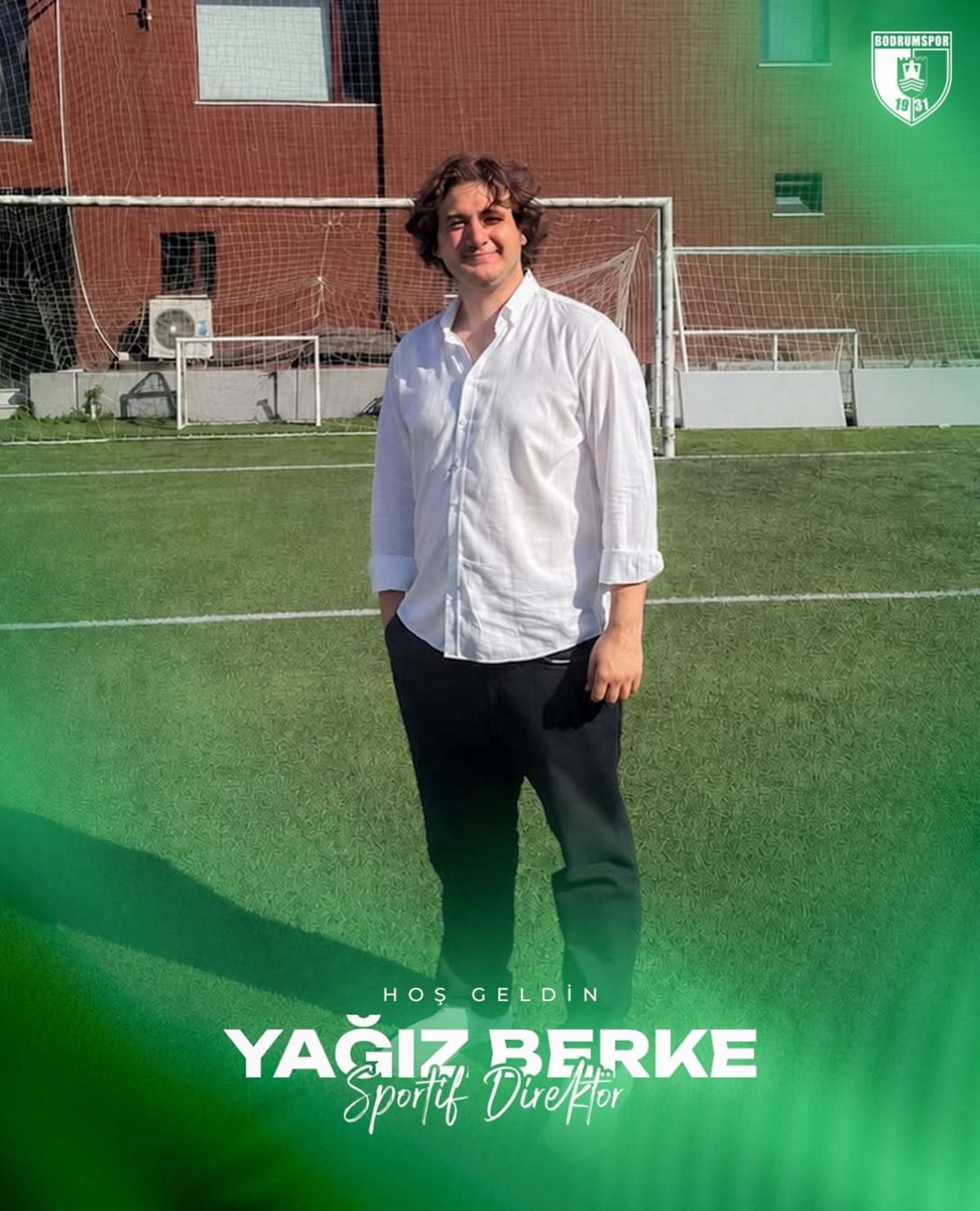 Bodrum FK'da sportif direktörlüğe Yağız Berke getirildi