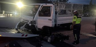 Bolu'da kamyonetle motosikletin çarpıştığı kazada 1 kişi öldü, 1 kişi yaralandı