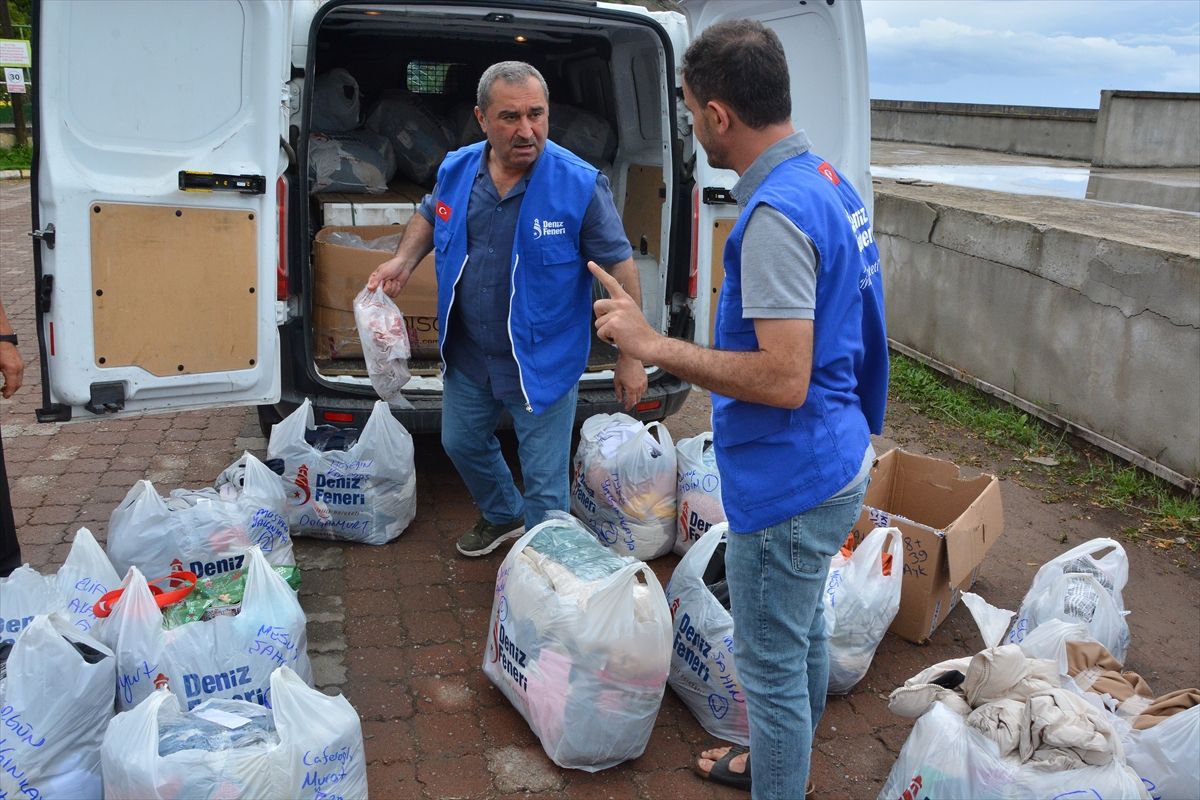 Deniz Feneri Derneği Doğanyurt'ta ihtiyaç sahiplerine yardım ulaştırdı